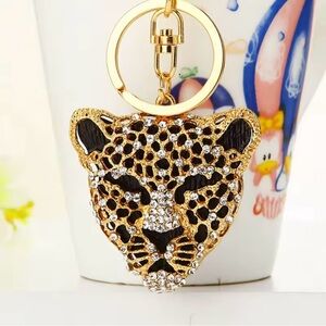 Leopard Keychain